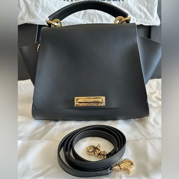 Zac Posen Eartha Backpack Bag Purse Black Eartha Backpack by ZAC Zac Posen Handbags | Rent the Runway main image 3
